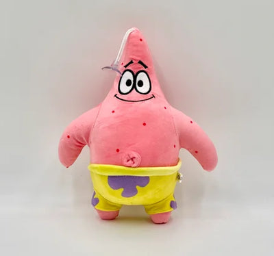 Peluche Patrick l'Étoile : doudou doux de 30 cm