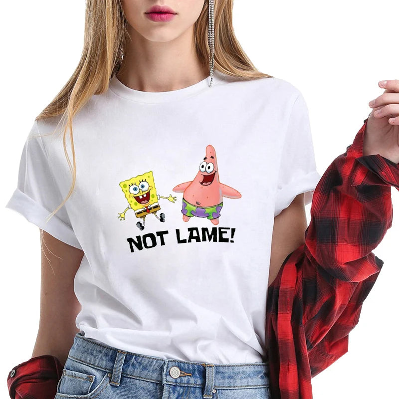 Camiseta Bob Esponja - Dúo «No somos aburridos»