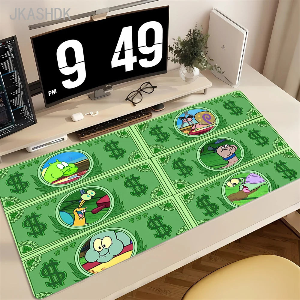 Alfombrilla de ratón Don Cangrejo - Motivo de dólares (Dinero)