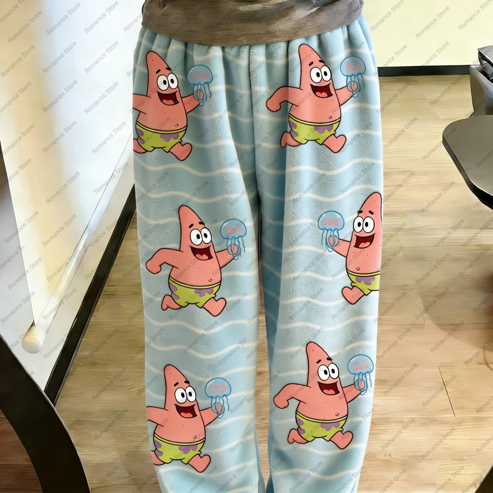 SpongeBob Pyjama Bottoms - Blue Pineapple Pattern