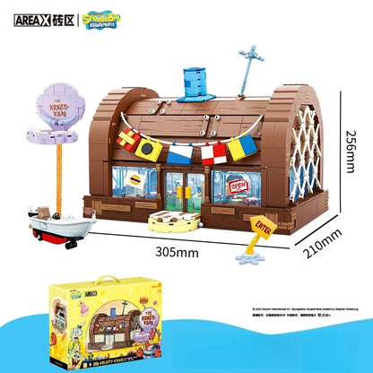 SpongeBob SquarePants Construction Set - The Krusty Krab Building Bricks