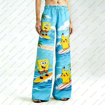 Pantalon Bob l'Éponge - Motif Bob All-Over