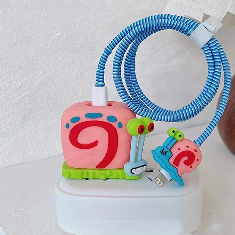 Protector de cable de Bob Esponja - Figuras USB