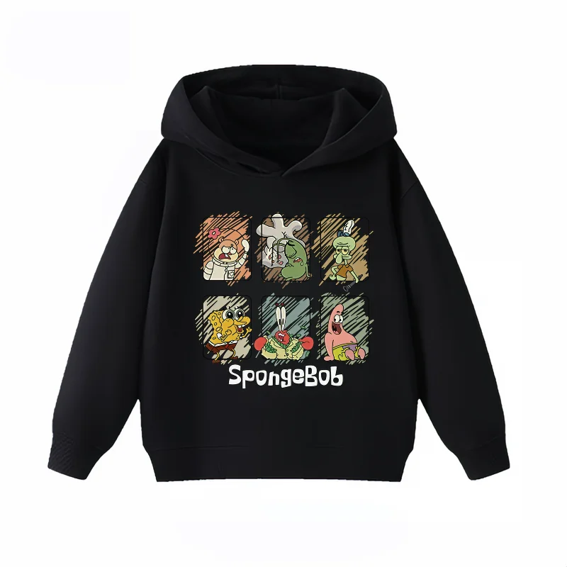 Sudadera blanca de Bob Esponja - Las muecas de Bob (cuadrado)