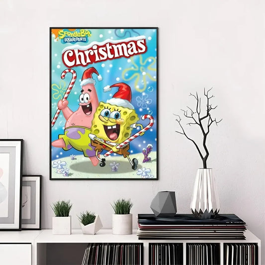 Poster Bob l'Éponge : édition spéciale Noël