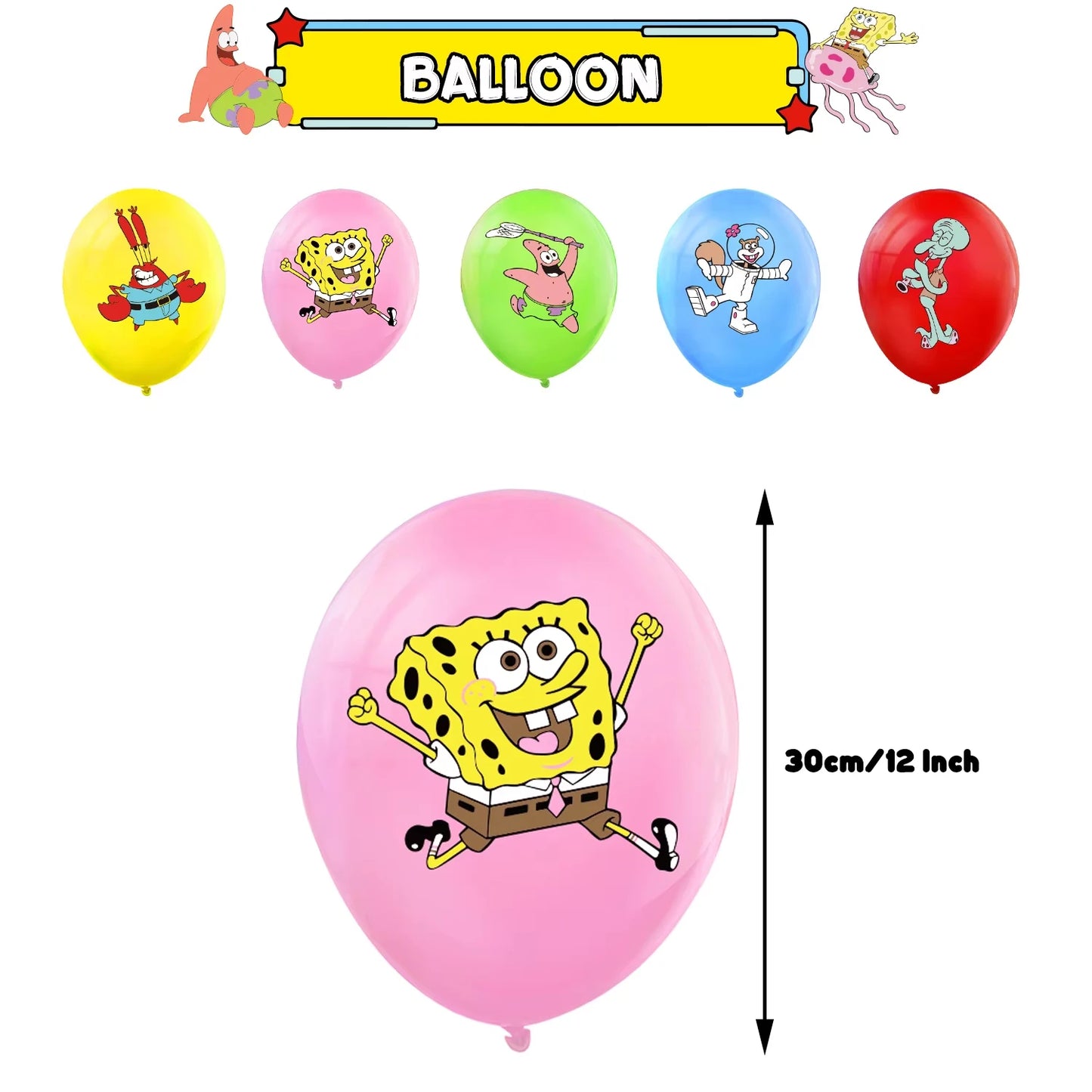 SpongeBob Birthday Banner - Festive