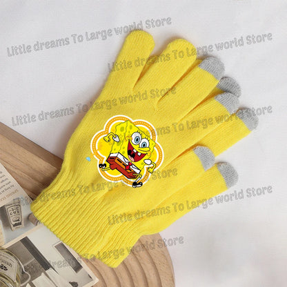 Guantes táctiles Bob Esponja - Bob y Patricio