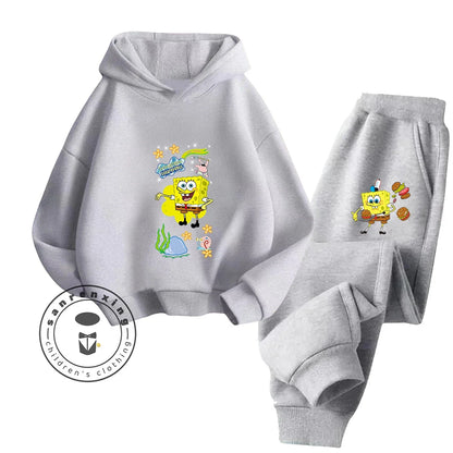 SpongeBob Tracksuit Set - All Black Look