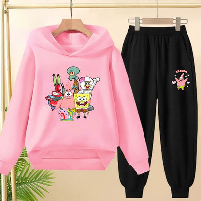 Conjunto gris de Bob Esponja - Diseño depurado (Parte superior e inferior)