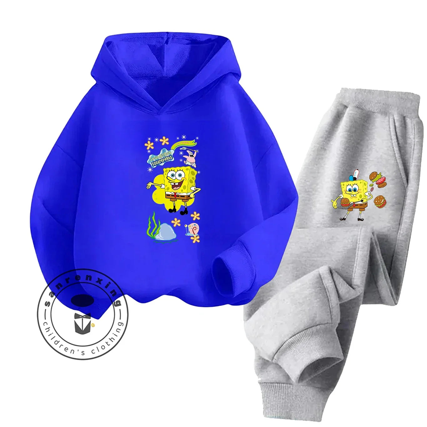 Conjunto de chándal infantil de Bob Esponja - Amarillo brillante
