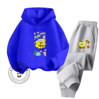 Conjunto de chándal infantil de Bob Esponja - Amarillo brillante