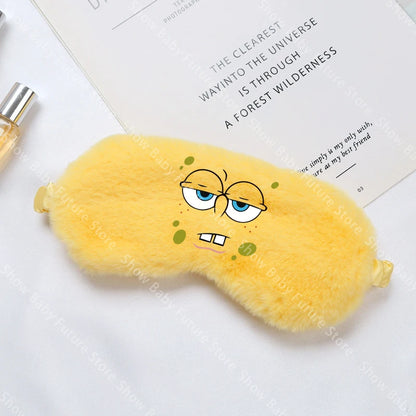 Antifaz para dormir de Bob Esponja - Cara dormida