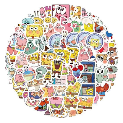 SpongeBob Stickers - Mix 100-1000pcs