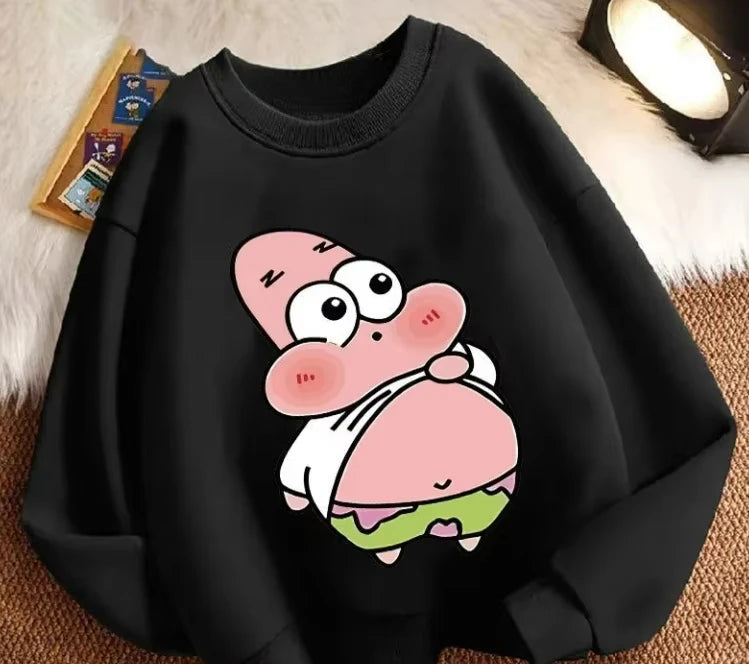 Sudadera Gris de Patricio Estrella - Barriga Redonda