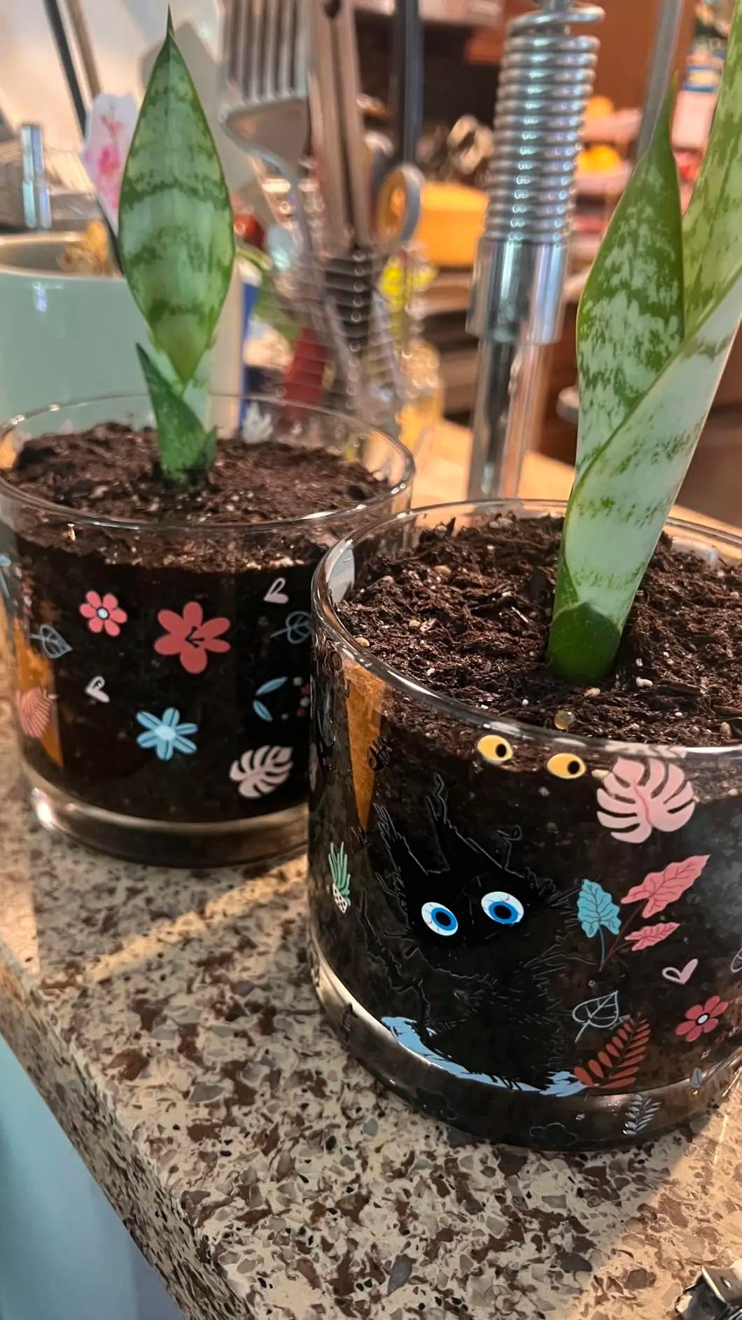 SpongeBob Glass - Can Style with Straw