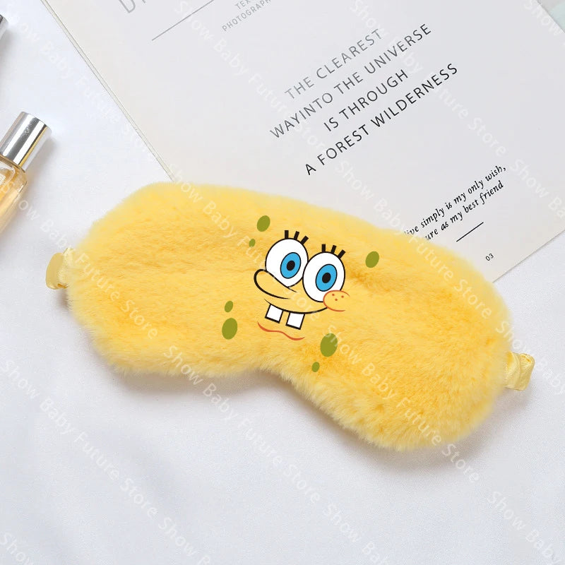 Antifaz para dormir de Bob Esponja - Cara dormida