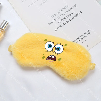 Antifaz para dormir de Bob Esponja - Cara dormida
