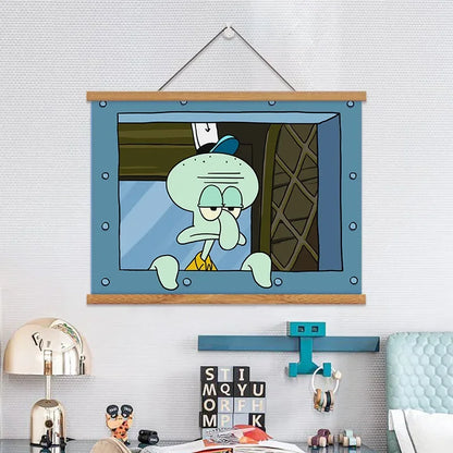 Cuadro de Bob Esponja - Trío de Fondo de Bikini
