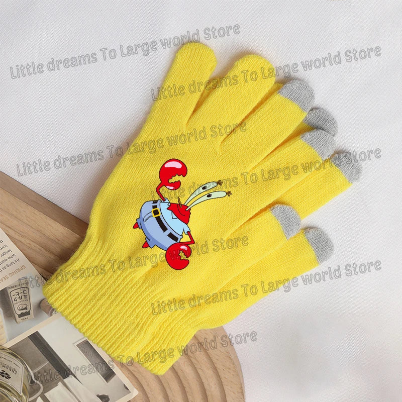 Guantes táctiles Bob Esponja - Bob y Patricio