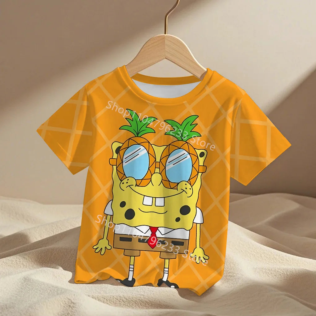 T-shirt Bob l'Éponge - Bulles 3D