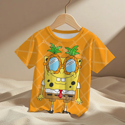 T-shirt Bob l'Éponge - Bulles 3D