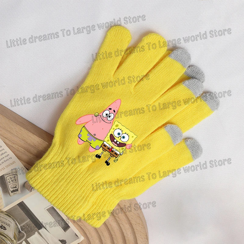 Guantes táctiles Bob Esponja - Bob y Patricio