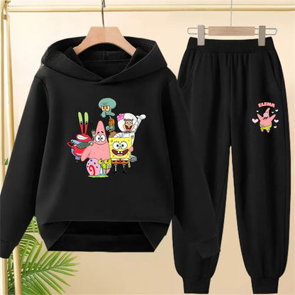 Conjunto gris de Bob Esponja - Diseño depurado (Parte superior e inferior)
