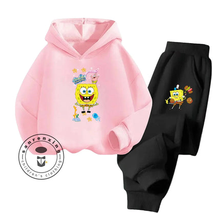 SpongeBob Tracksuit Set - All Black Look