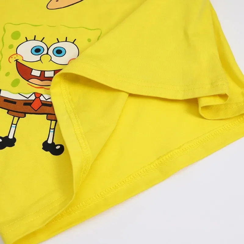 Conjunto Bob Esponja - Camiseta y pantalón corto