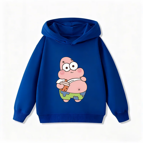 Sweat bleu Patrick : miam miam, gourmandise