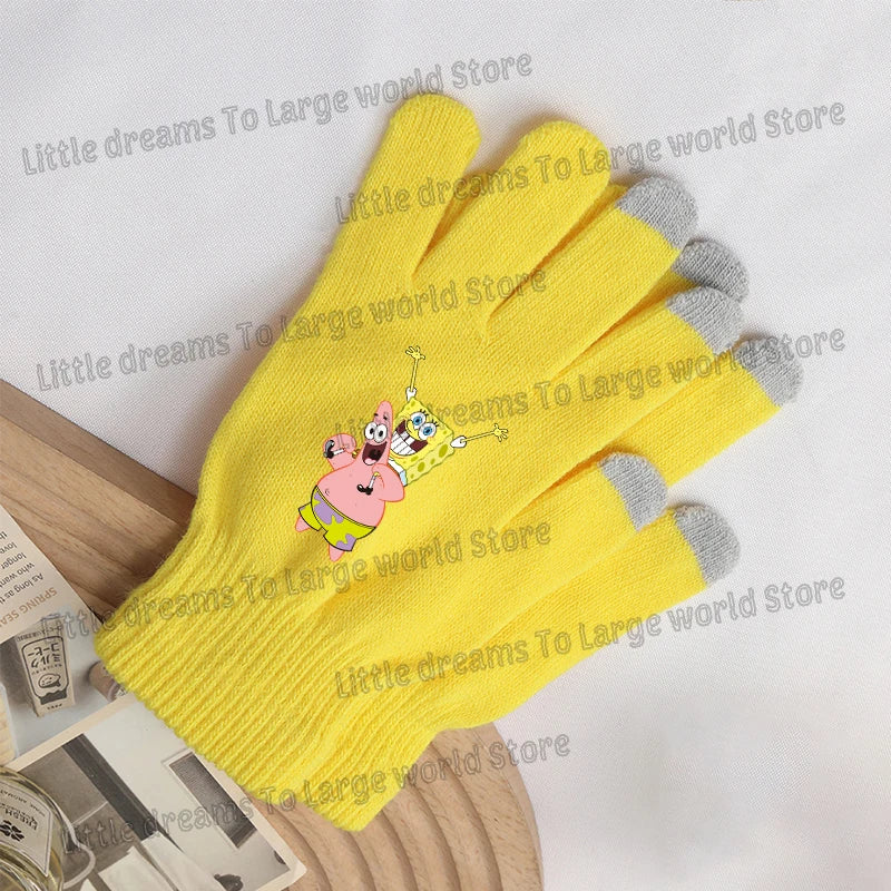 Guantes táctiles Bob Esponja - Bob y Patricio