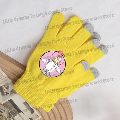 Guantes táctiles Bob Esponja - Bob y Patricio