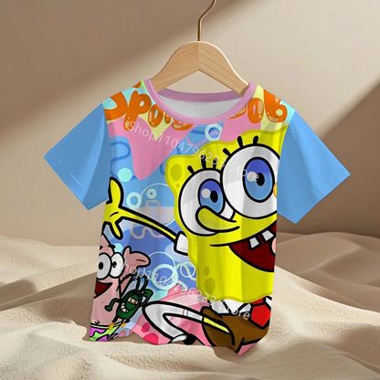 T-shirt Bob l'Éponge - Bulles 3D