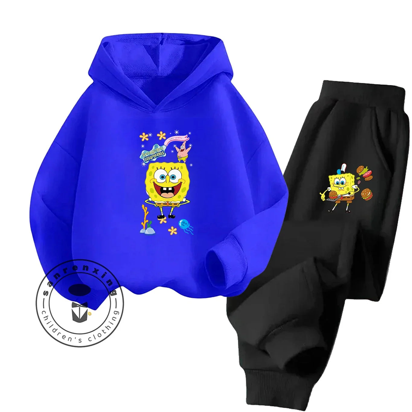 SpongeBob Tracksuit Set - All Black Look