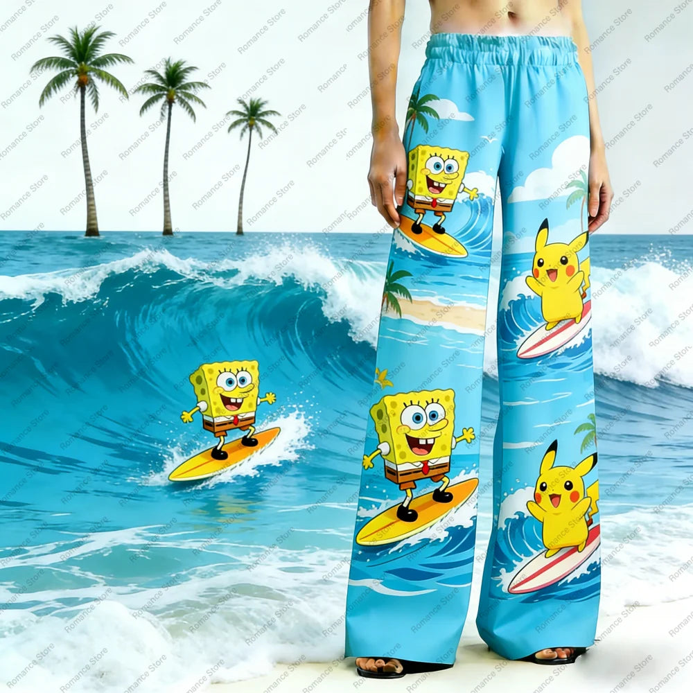 Pantalon Bob l'Éponge - Motif Bob All-Over
