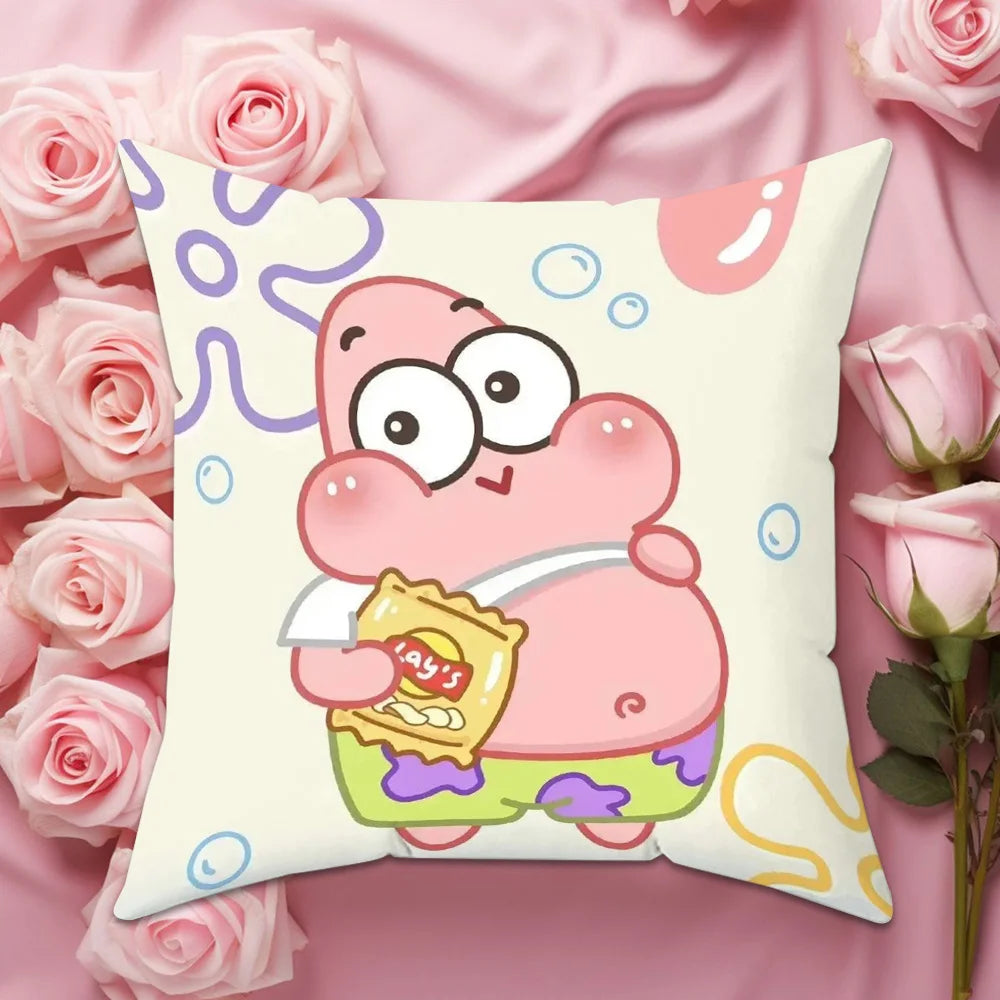 SpongeBob Cushion Cover - Lucky Day