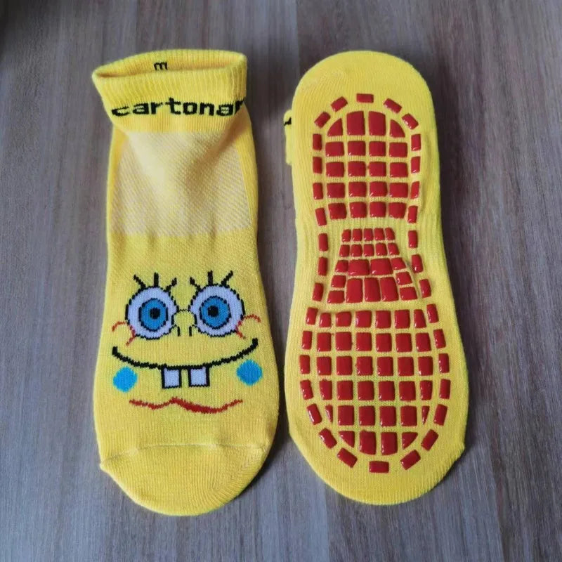Calcetines Bob Esponja - Estampado de rayas de Bikini