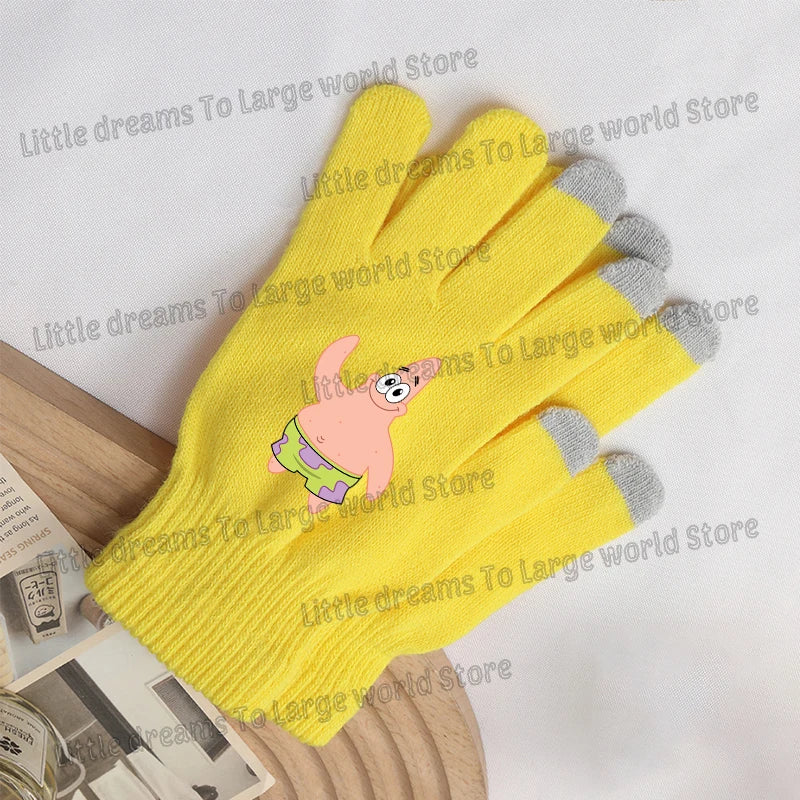 Guantes táctiles Bob Esponja - Bob y Patricio
