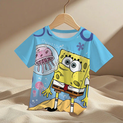 T-shirt Bob l'Éponge - Bulles 3D