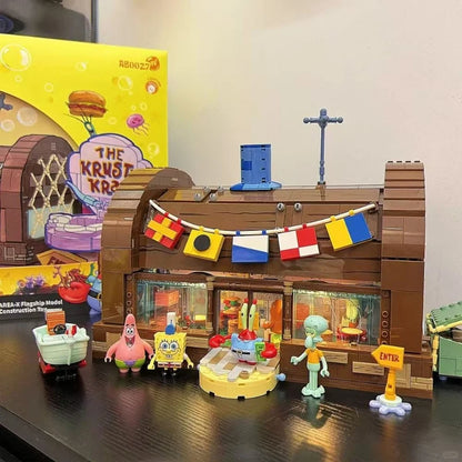 SpongeBob SquarePants Construction Set - The Krusty Krab Building Bricks