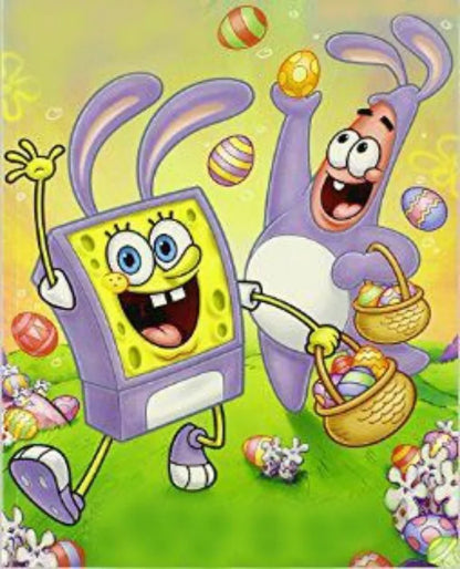 Diamond Painting Bob Esponja - Cumpleaños