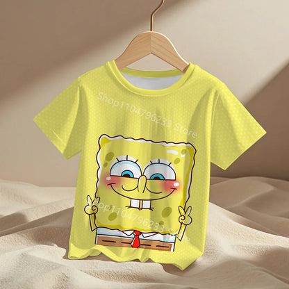 T-shirt Bob l'Éponge - Bulles 3D