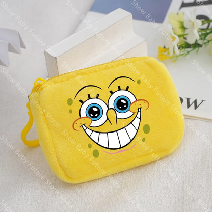 SpongeBob Plush Pouch - Super Soft Face