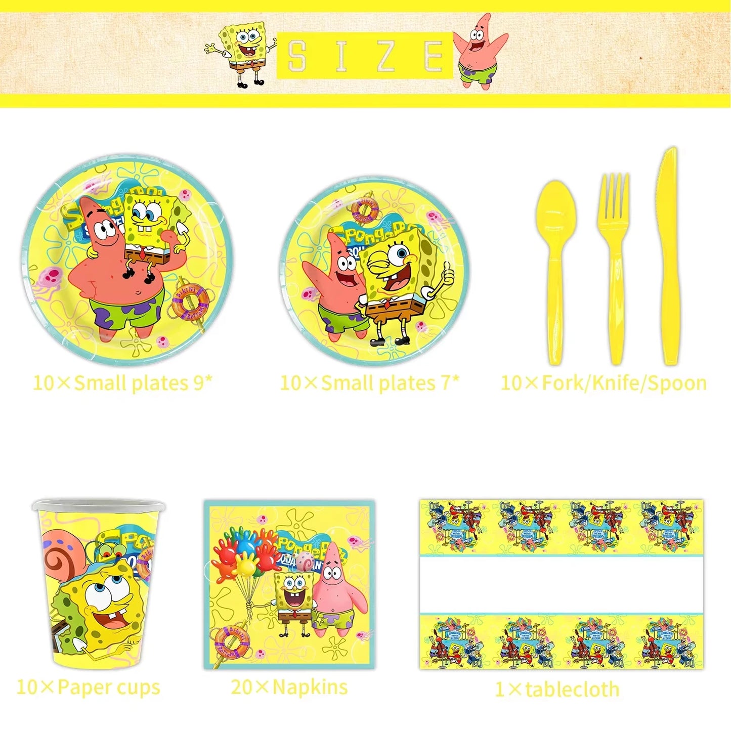 Pajitas espirales de Bob Esponja - Cóctel divertido