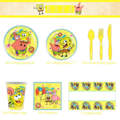 SpongeBob Balloons - Multi-Color Set