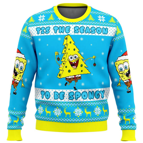 Jersey navideño de Bob Esponja - Es la temporada (Árbol de Navidad)