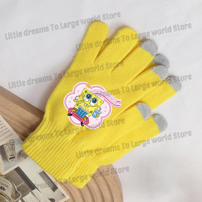 Guantes táctiles Bob Esponja - Bob y Patricio