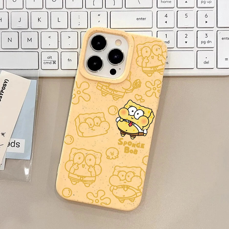 SpongeBob iPhone Case - Cute Yellow Bob