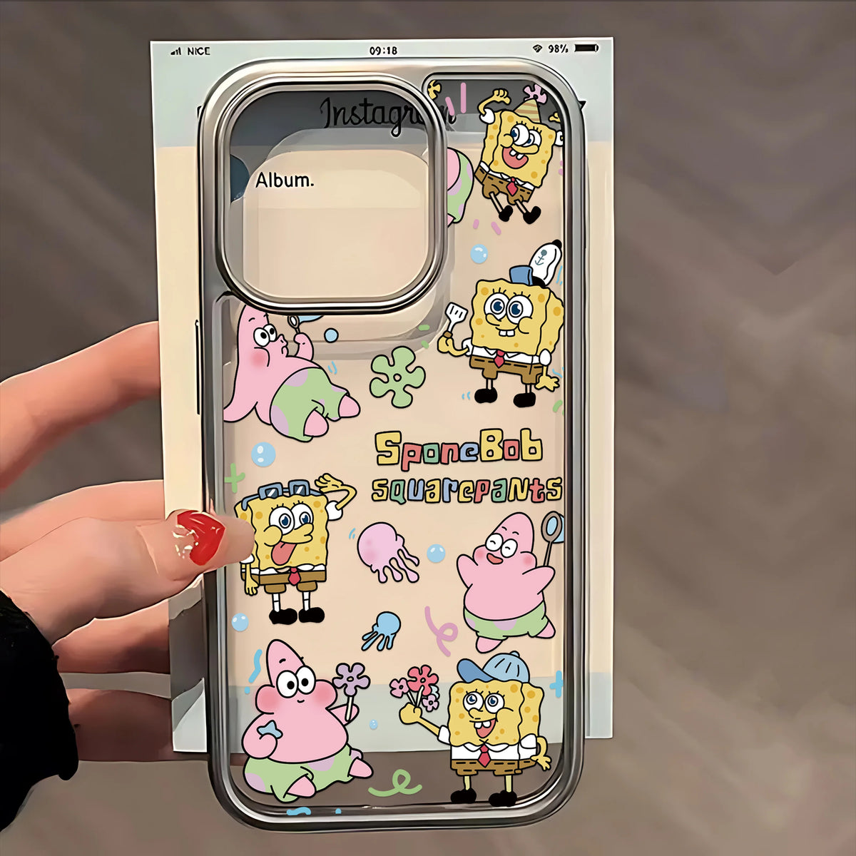 SpongeBob Case - Bikini Bottom Collage Model