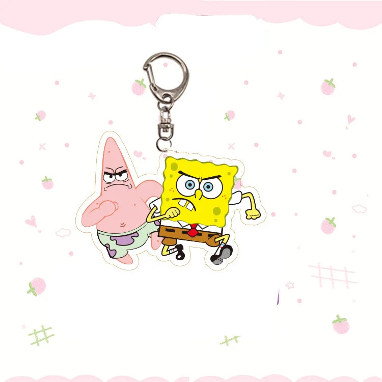 Llavero Bob Esponja - Bob y Patricio